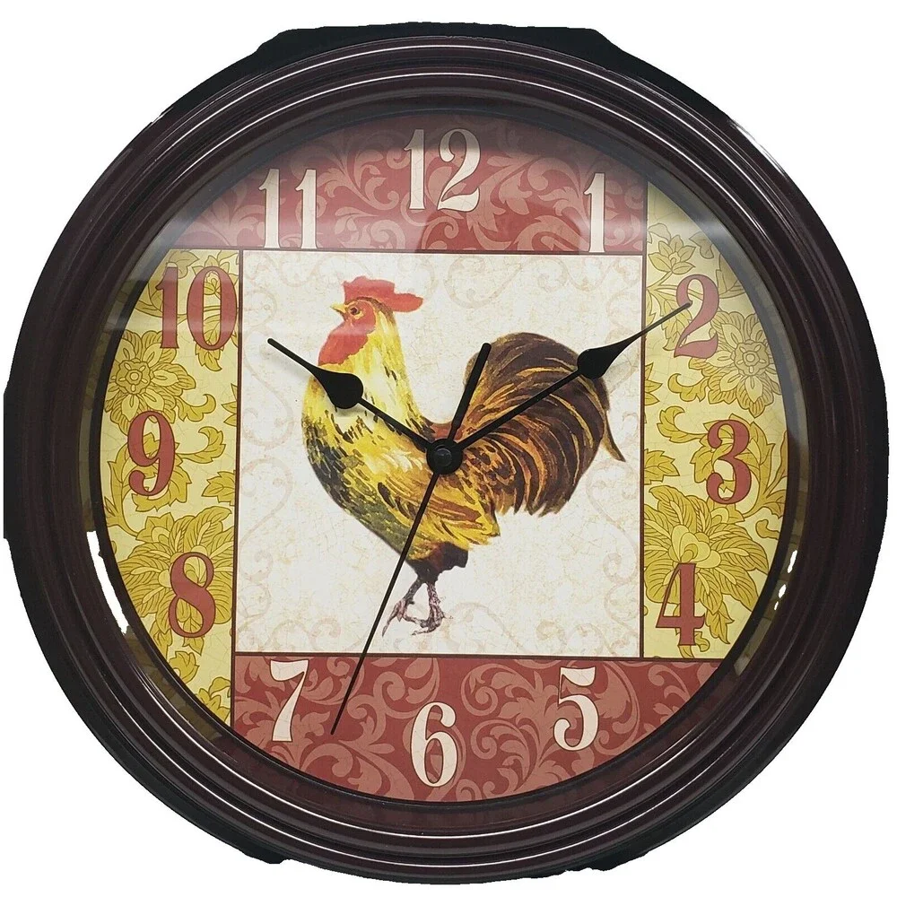 Kitchen Plastic Decorative Wall Clock, 12